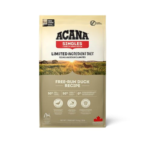 Acana Dog Singles Free Run Duck  2kg