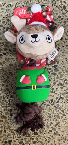 AFP Christmas Latex Rope Buddy - Reindeer