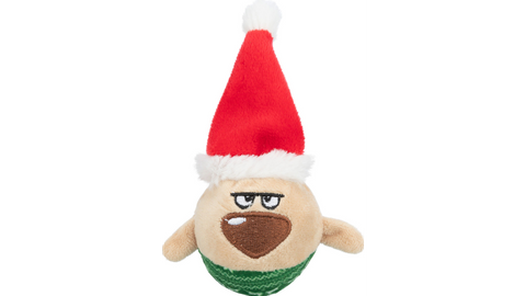 Christmas Gnome Rattle Ball 6x12cm