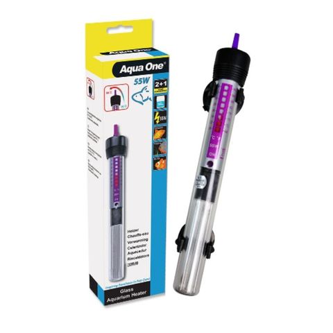 Aqua One Glass Heater 55W 20.5cm