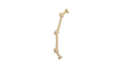 Mammoth Extra Fresh Peanut Butter 3 Knot Tug -   Small