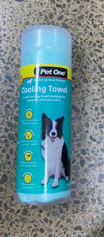 Pet One Cooling Towel - Green 66 x 43cm