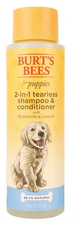 Burt's Bees Dog Tearless Puppy 2in1 Shampoo & Conditioner 473ml