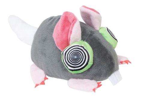Indie & Scout Plush Mouse Toy Grey