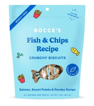 Boccee's Fish & Chips Biscuits 141.7g