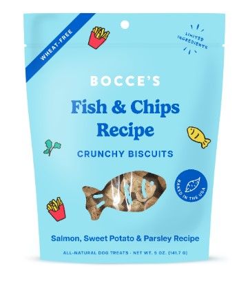 Bocce's Fish & Chips Biscuits 141.7g