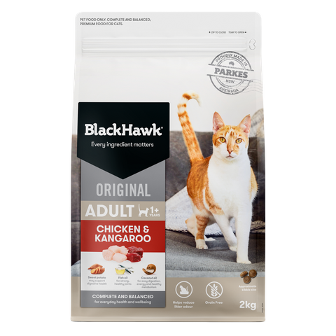 Black Hawk Cat Chicken & Kangaroo 4kg