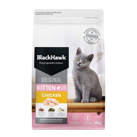 Black Hawk Cat Kitten Chicken 4kg