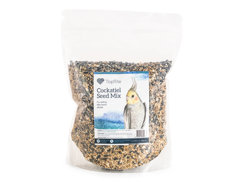 Topflite Cockatiel Seed Mix 2kg Petsmart.nz