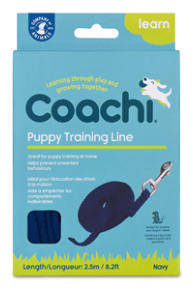 Coachi Puppy Training Line - Navy 2.5m