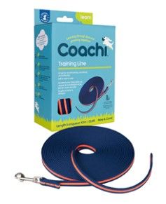 Coachi Training Line - Navy & Coral 10m