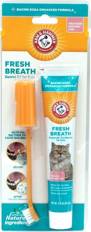 Arm & Hammer Fresh Breath Dental Kit for Cats - Tuna 74ml