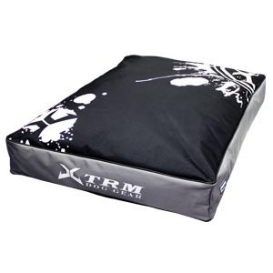 Xtrm Dog Cushion Logo Lge Black