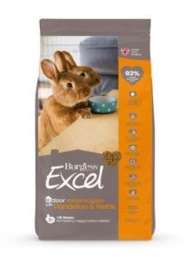 Burgess Excel Indoor Rabbit Nuggets with Dandelion & Nettle 1.5kg