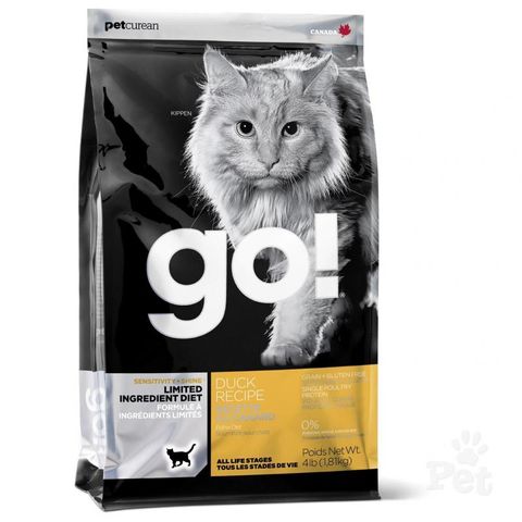 GO! Cat Sensitivities LID Grain Free Duck 3.63kg