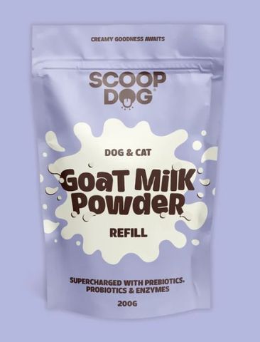 Scoop Dog Goat Milk Powder Refill 200g