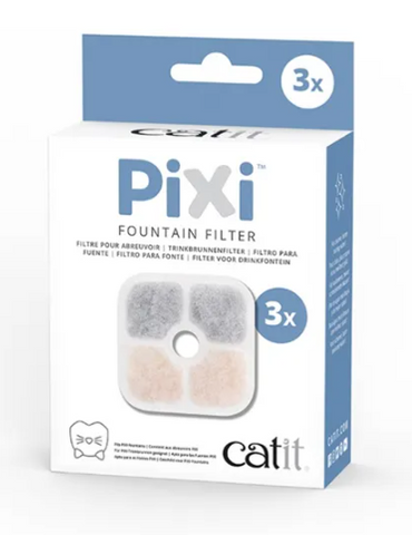 Catit Pixi Fountain Cartridge 3Pk