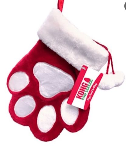 Kong Christmas Stocking Paw - Large