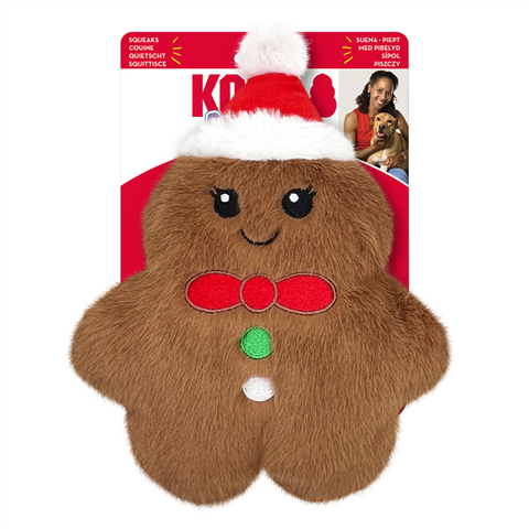 Kong Christmas Snuzzles Gingerbread - Medium