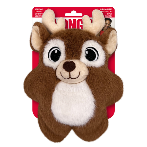 Kong Christmas Snuzzles Reindeer - Medium