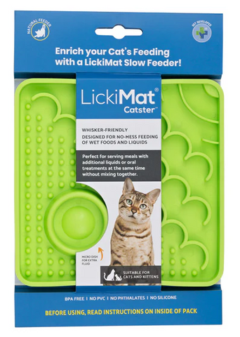 LickiMat Cat Catster - Green