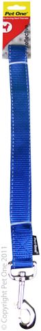 Pet One Reflective Lead Blue