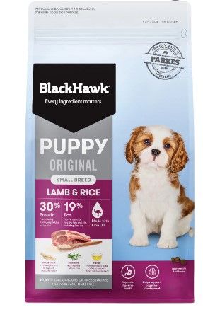 Black Hawk Puppy Small Breed Lamb & Rice 10kg