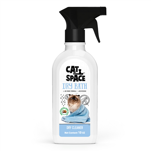 Cat Space Dry Bath Spray 295ml
