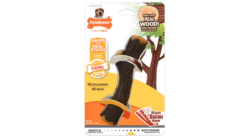 Nylabone Wood Chew Stick  Wolf