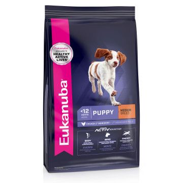 Eukanuba Dog   Puppy Medium Breed 15kg