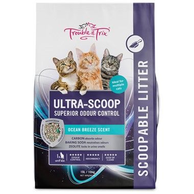 Trouble & Trix Cat Litter Ultrascoop 15L