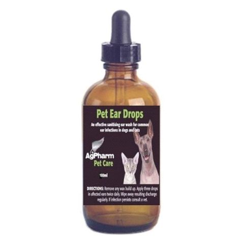 AgPharm Pet Ear Drops 100ml