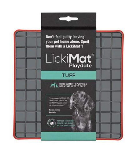 LickiMat Tuff Playdate - Red