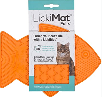 LickiMat Cat Felix - Orange