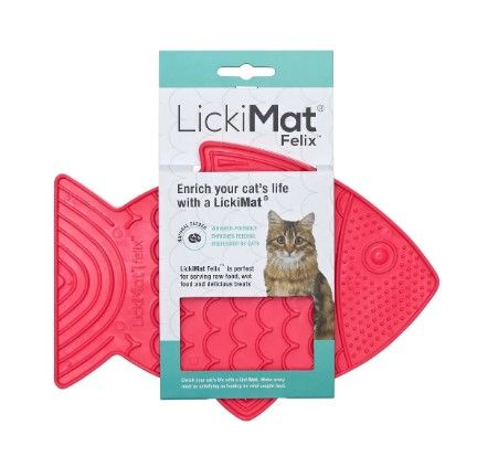 LickiMat Cat Felix - Pink