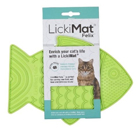 LickiMat Cat Felix - Green