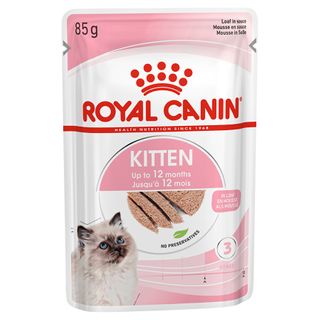 Royal Canin WET Cat Kitten Instinctive Loaf Pouch 85g