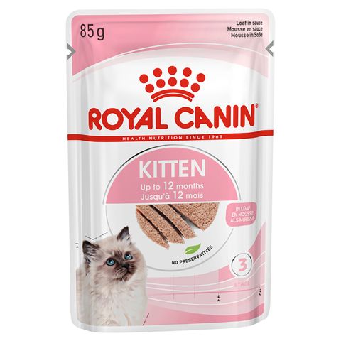 Royal Canin WET Cat Kitten Instinctive Loaf Pouch 85g