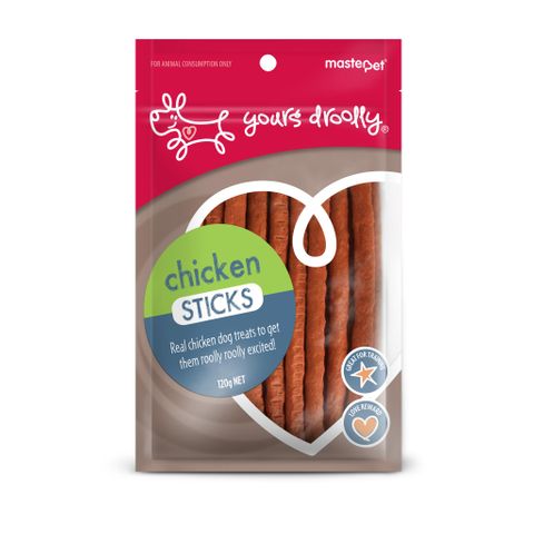 Yours Droolly Chicken Sticks 120g