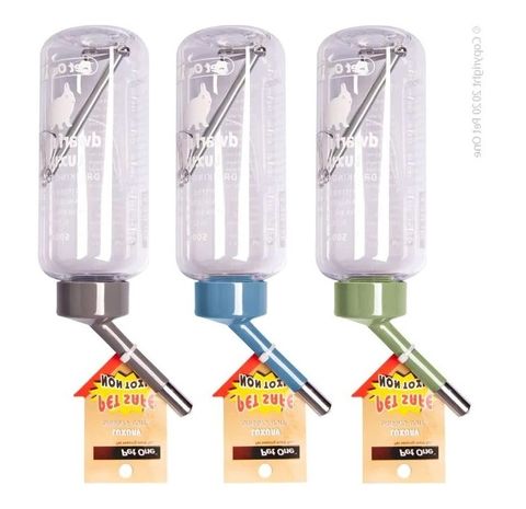 Pet One Deluxe Drink Bottle - Clear 500ml