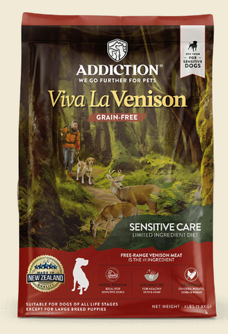 Addiction Dog NZ Viva La Venison 9kg