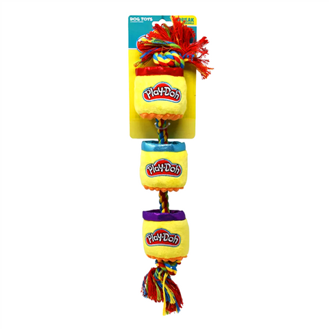 Hasbro Playdoh Rope with Yellow Plush Cans - 18inch