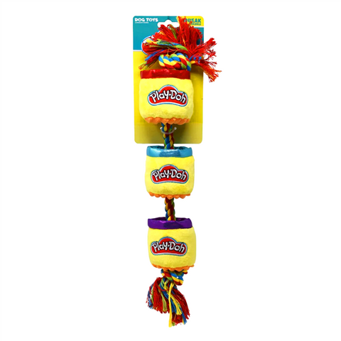 Hasbro Play-Doh Rope with Yellow Plush Cans - 18inch