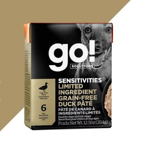 Go! Dog WET Sensitivity LID Duck Pate 354g