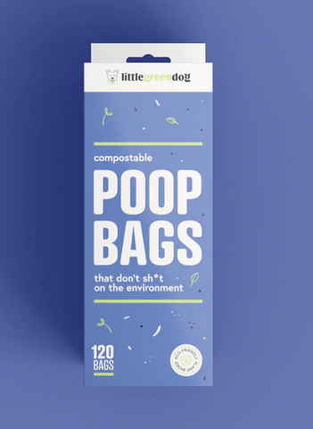 Little Green Dog Compostable Poop Bags 120bags