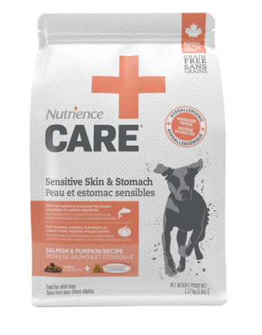 Nutrience Care Dog Sensitive Skin Stomach 10kg Petsmart.nz