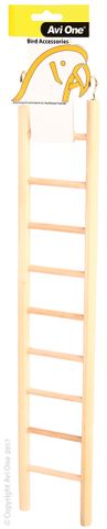 Avi One Bird - Wooden Ladder   9 Rung