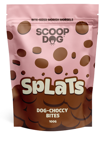 Scoop Dog Splats - Choccy 100g