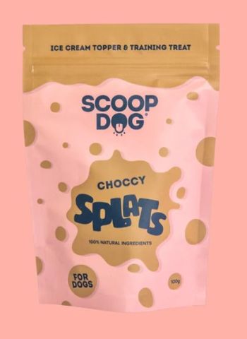 Scoop Dog Splats - Choccy 100g