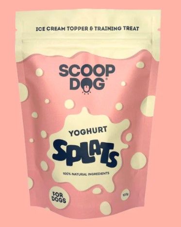 Scoop Dog Splats - Yoghurt 100g